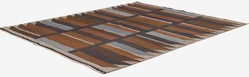 Margareta Grandin-Nettles, a flat weave carpet, c. 305 x 250 cm, signed GLH MG.