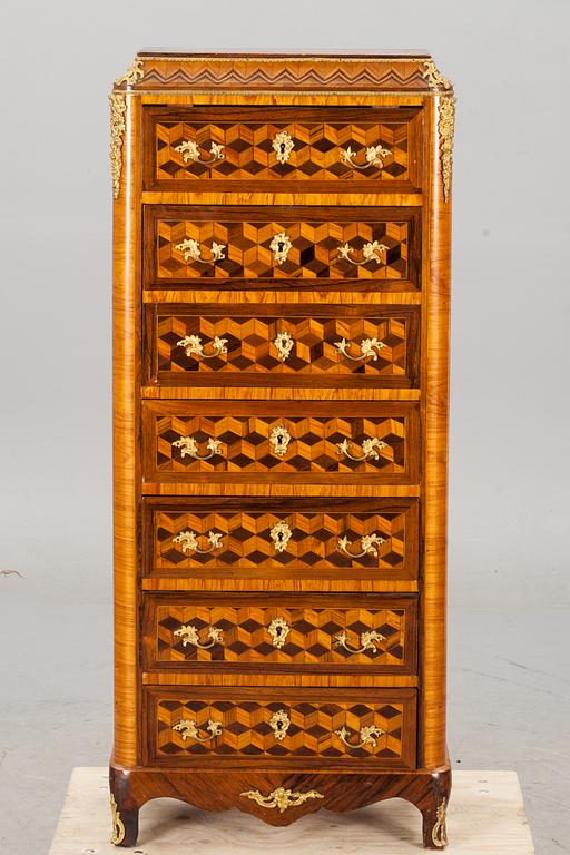 SKRIVBYRÅ,  Louis XVI stil, Frankrike, 1900-talet första hälft.