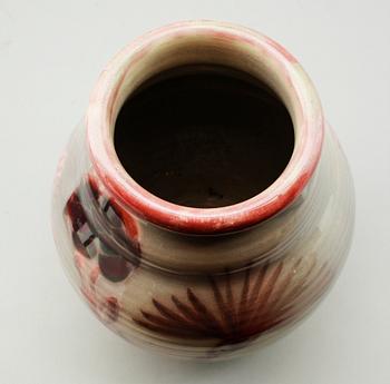 VAS, stengods, Höganäs, Edgar Böckman, signerad.