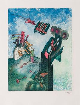 355. Roberto Matta, "Hom'mere (L'eautre)".