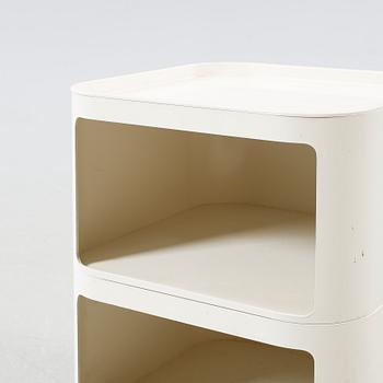 A plastic bedside table "Componibili", Anna Castelli-Ferrieri for Kartell, Husqvarna.
