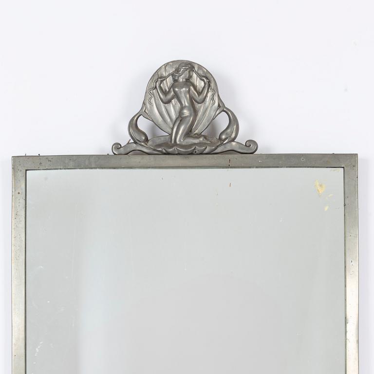 Oscar Antonsson, A Swedish Grace mirror, Ystad MEtall, Sweden, 1930.