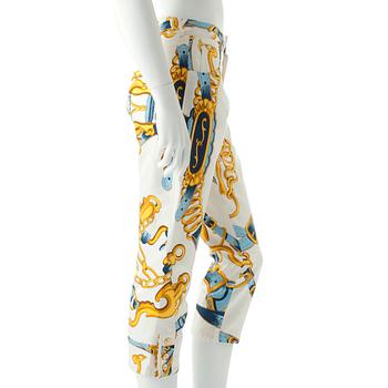 CHRISTIAN DIOR, a pair of silk pants.