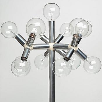 Robert & Trix Haussmann, a floor lamp for Swiss lamps international, 1970's.