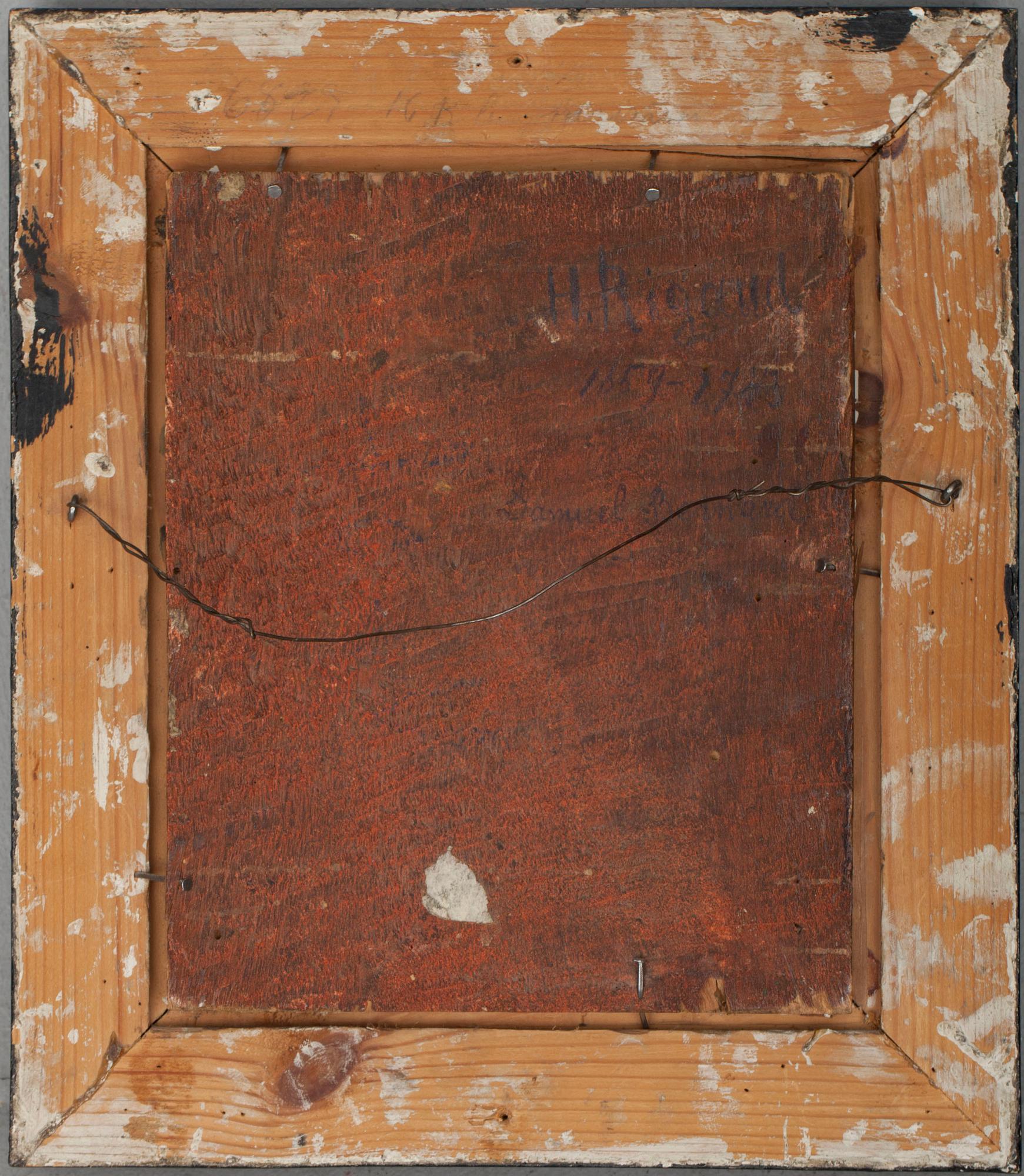 OKÄND KONSTNÄR, olja på duk, uppfodrad på pannå.