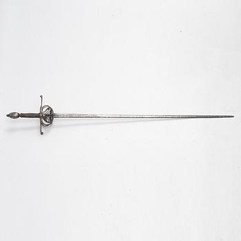 Rapier, second half of the 17th century.