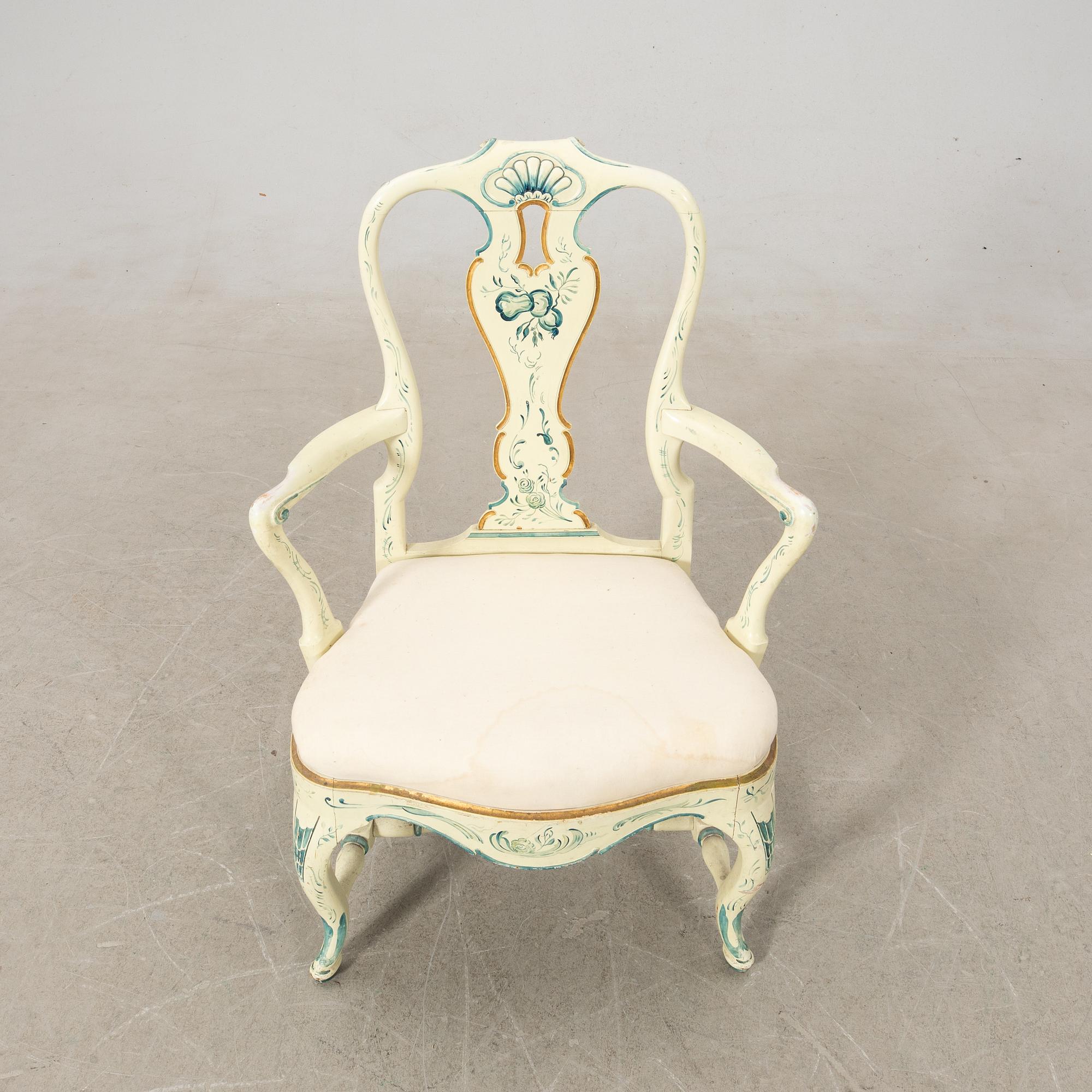 Armchair Rococo style first half of the 20th century.
