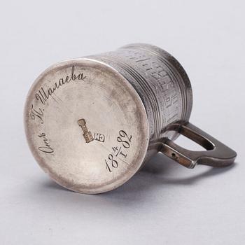 SUPKOPP, silver, Ryssland 1879. Vikt 68,3 g.