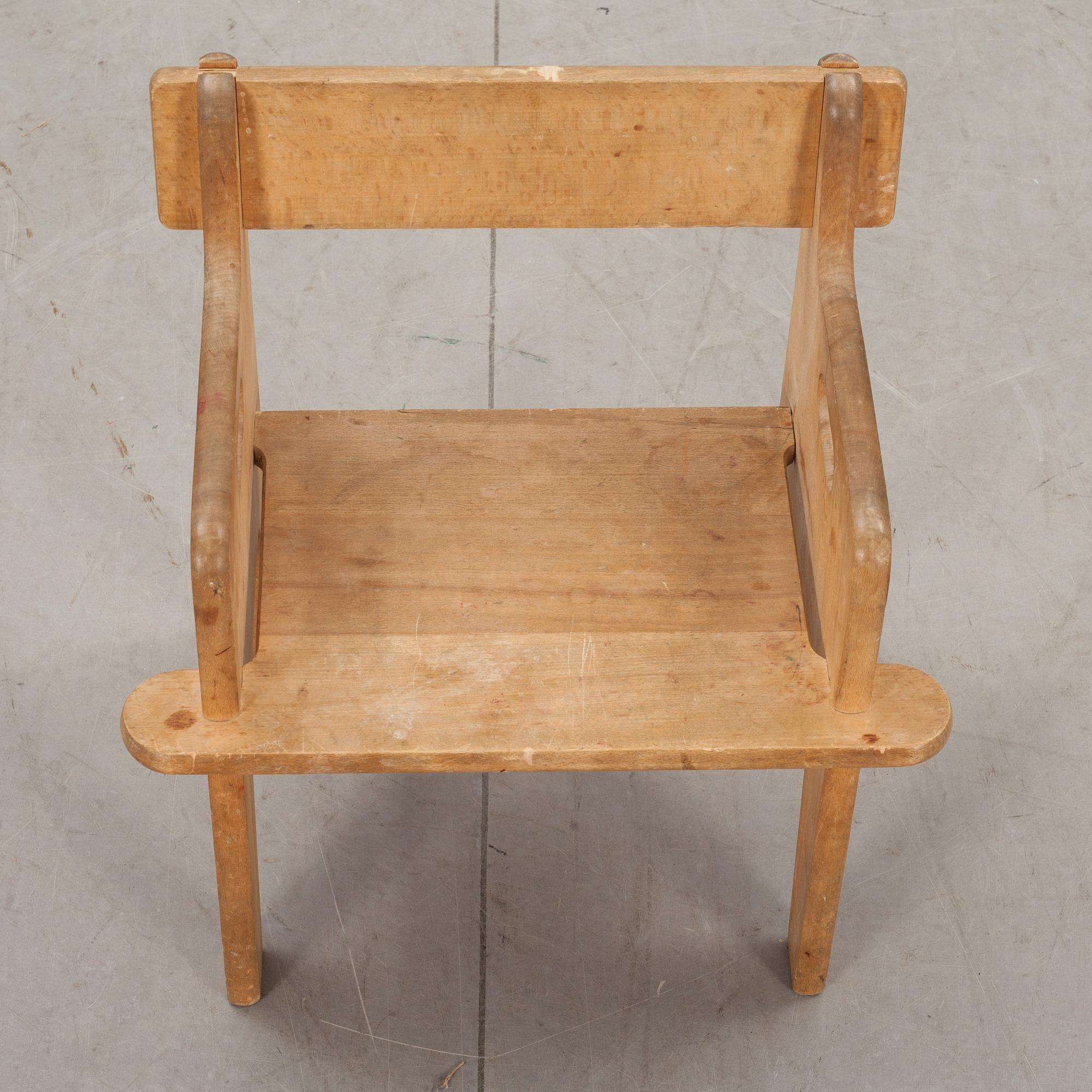 BARNSTOL, "Peters chair", Hans J Wegner, Getama, Danmark.