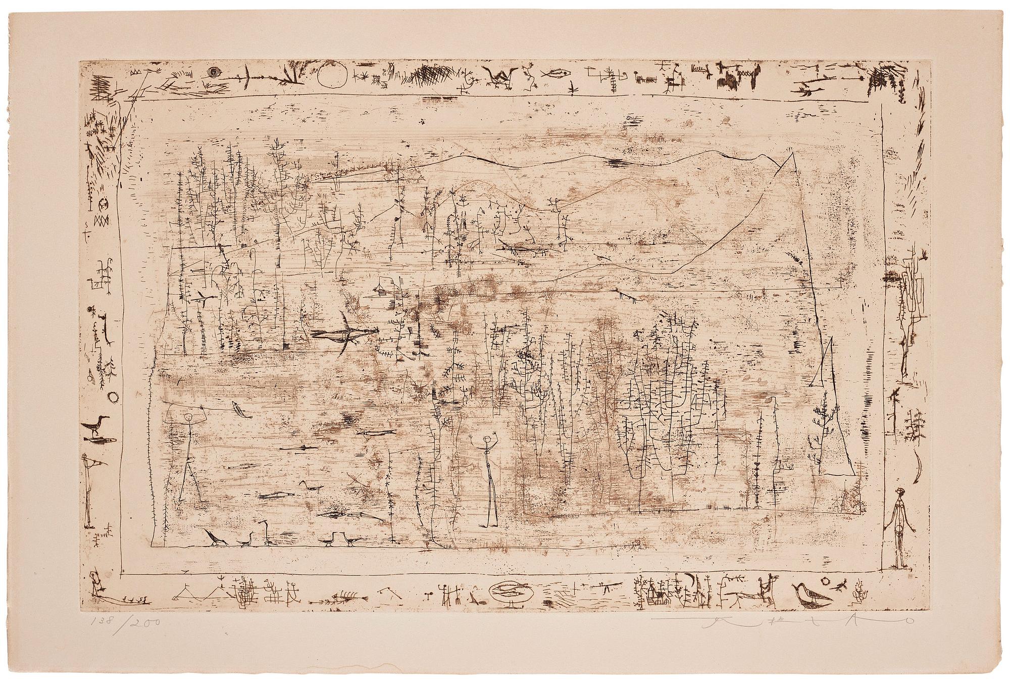 Zao Wou-ki, "Flore et Faune".