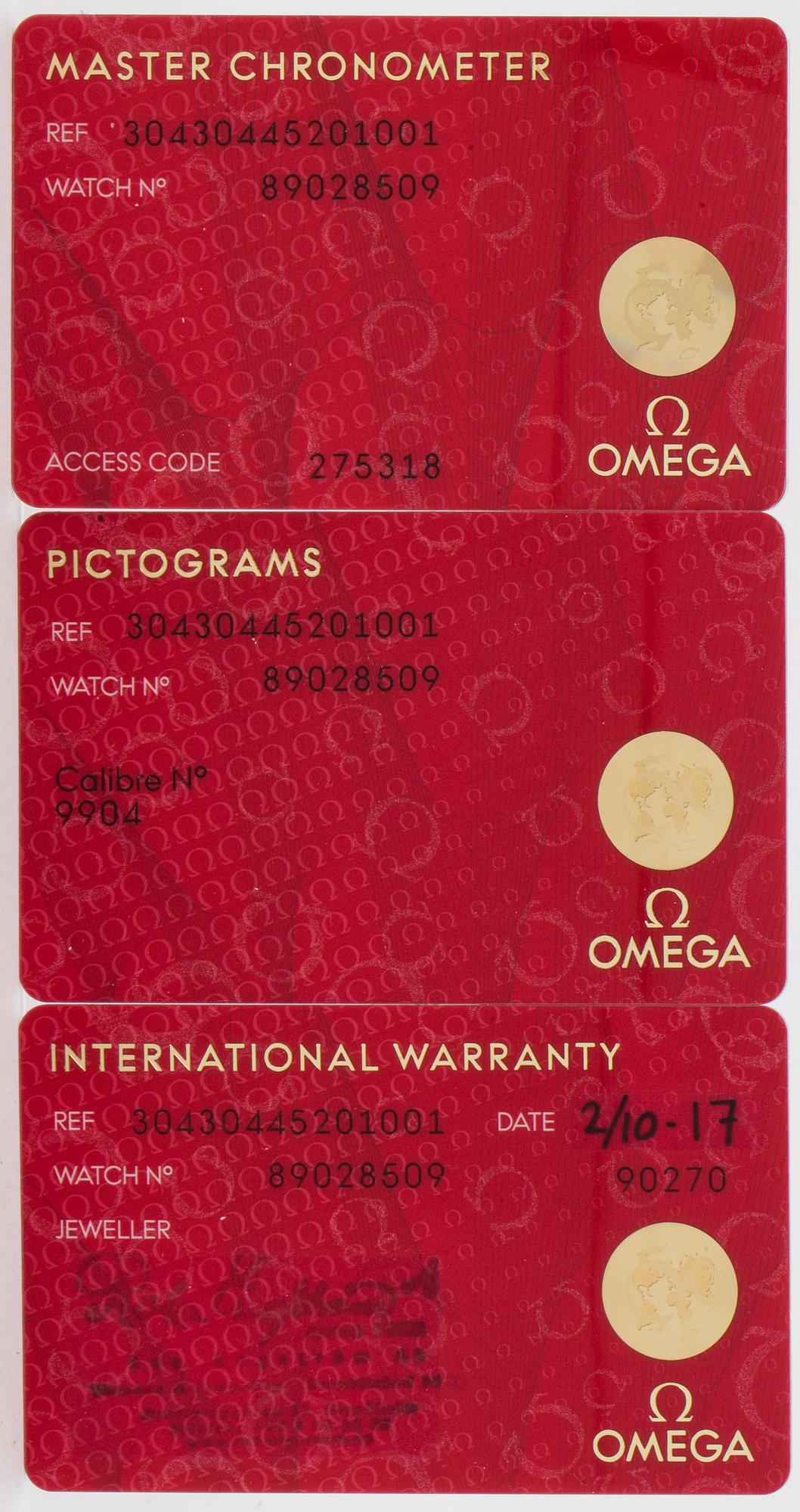 OMEGA, Speedmaster, Master Chronometer, chronograph, wristwatch, 44.25 mm.