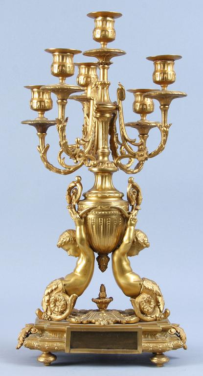 KANDELABER, nylouis XVI-stil, 1800-talets slut.