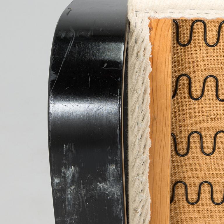 Alvar Aalto, fåtöljer ett par, "Tank chair" modell 400, Artek, 1970-tal.