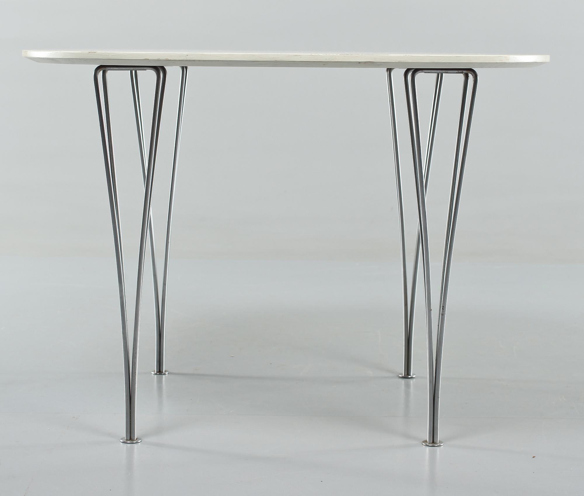 SOFFBORD, "Supercirkel", Piet Hein, Fritz Hansen, 1900-talets andra hälft.