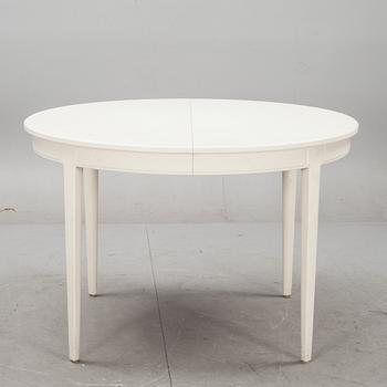 MATSALSMÖBLEMANG, 9 delar, "Herrgården", Carl Malmsten, Bodafors, märkta.