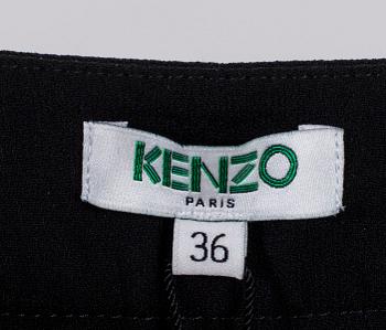 KENZO, byxor, storlek 36.