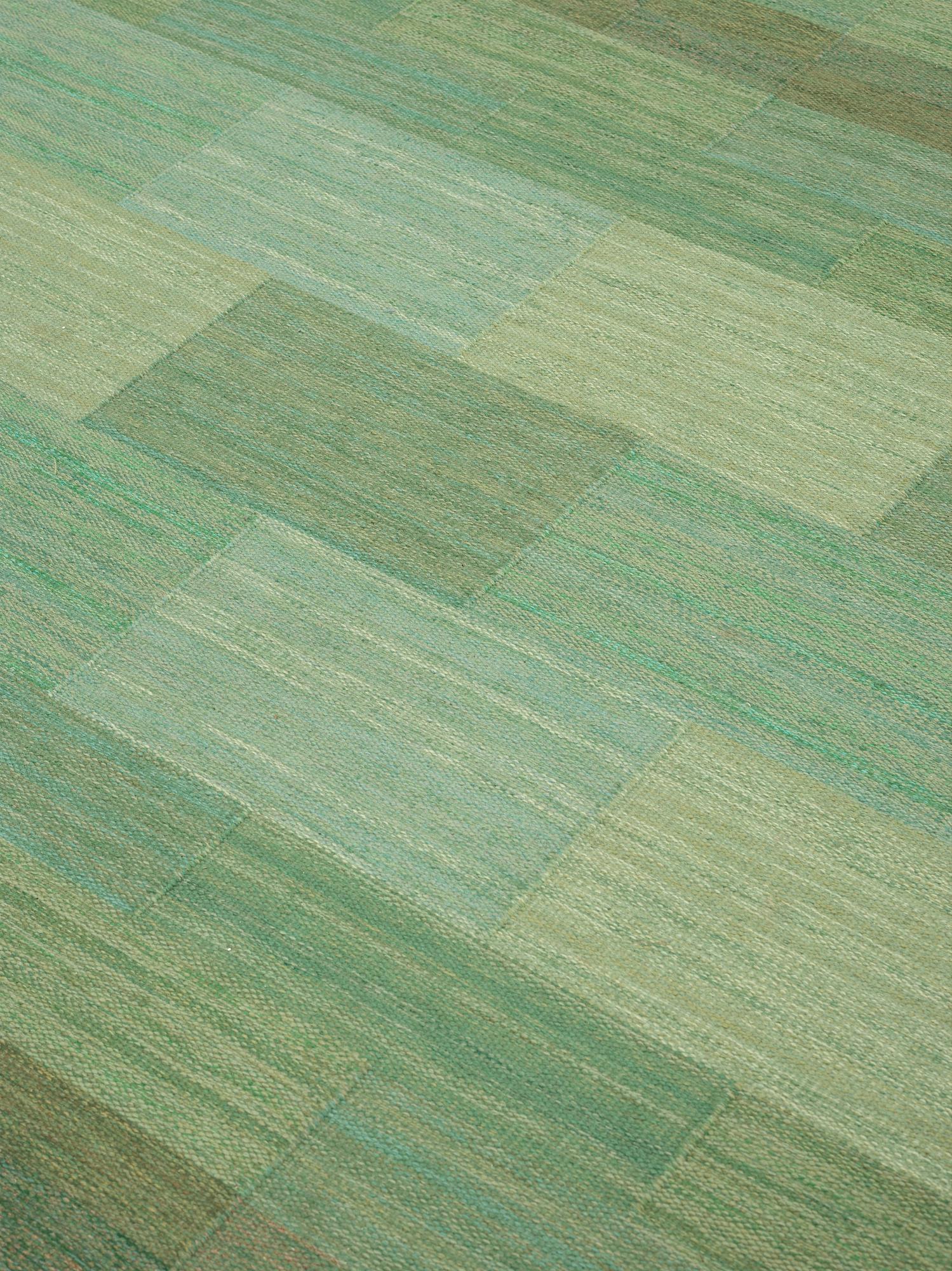 Marianne Richter, MATTA. "Muren, grön". Rölakan. 255,5 x 198 cm. Signerad AB MMF  MR.