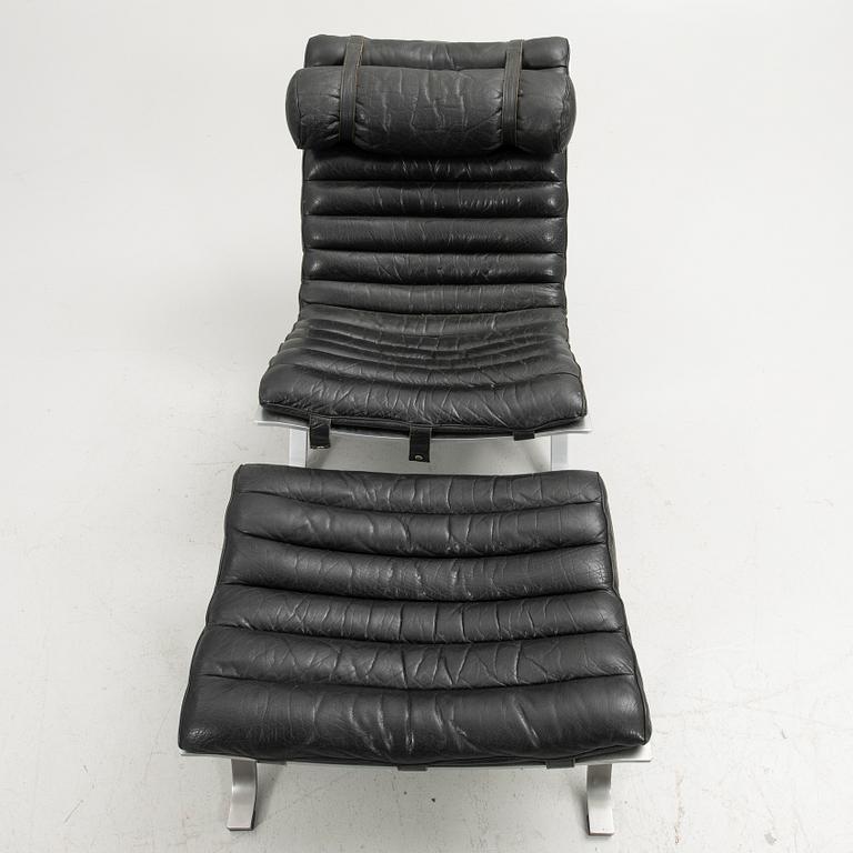 Arne Norell, "Ari", armchair with footstool, Norell Möbel AB.