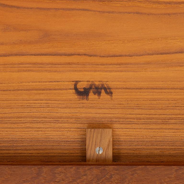 Carl Malmsten, a nest of three 'Släden' tables.