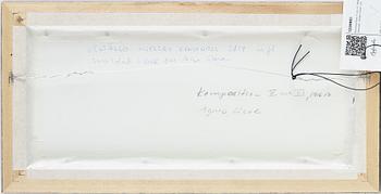 Agnes Cleve, water colours, 2, framed together, 1916-17, signed.