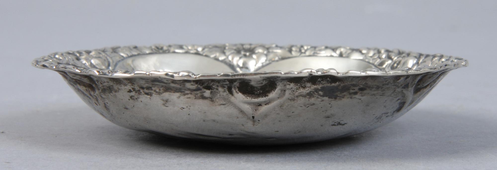 PARTI SILVER, 10 st, bl a Kina, 1900-tal. 314 gram.