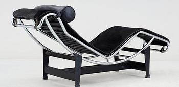 LE CORBUSIER, PIERRE JEANNERET & CHARLOTTE PERRIAND, vilstol "LC 4", Cassina, Italien.