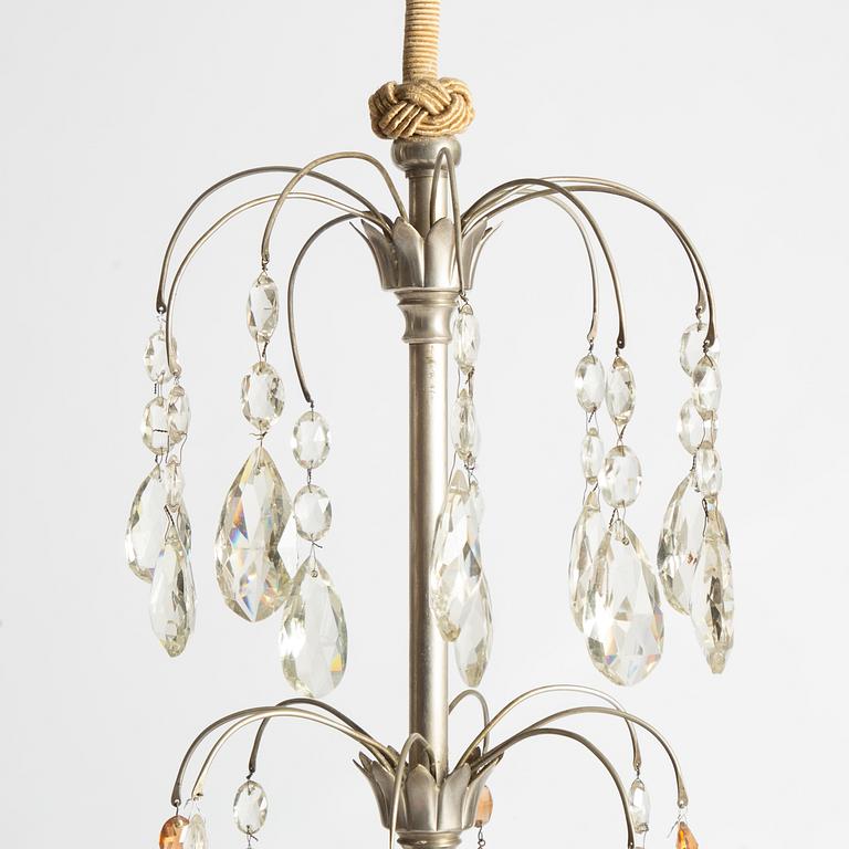 Chandelier, Swedish Grace, 1920s.