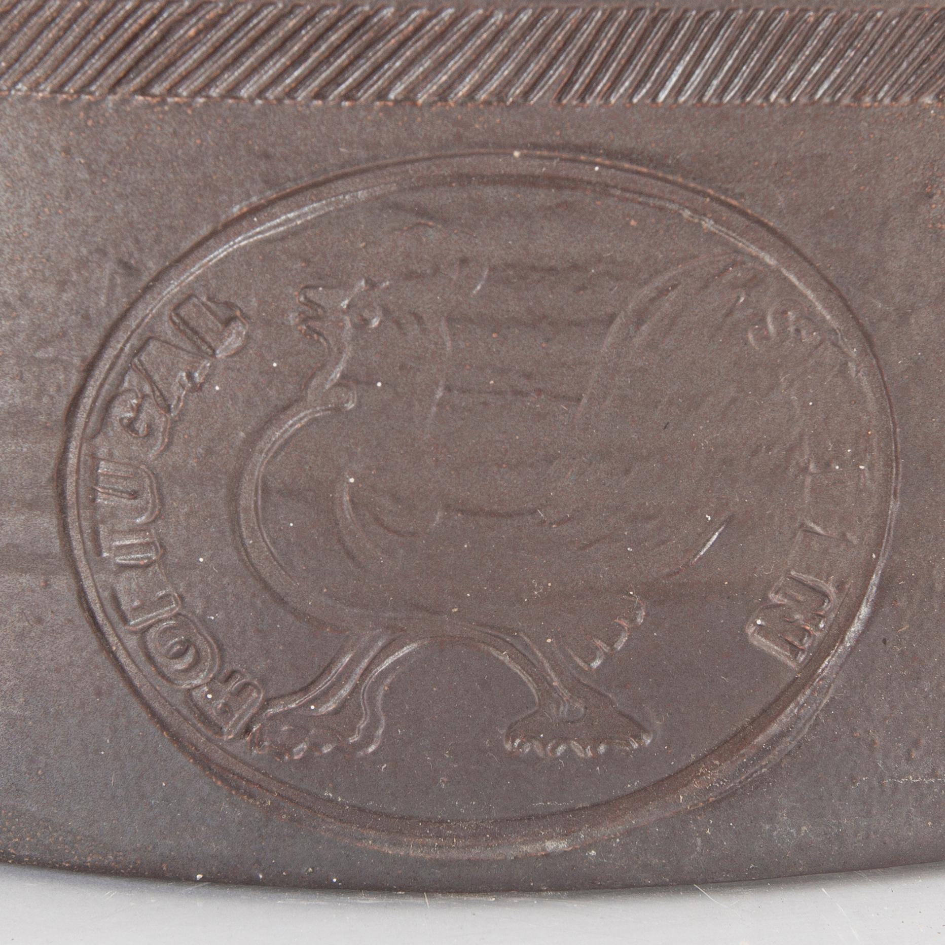 Signe Persson-Melin, ytterfoder Campos Filhos, Portugal saltglaserat stengods.