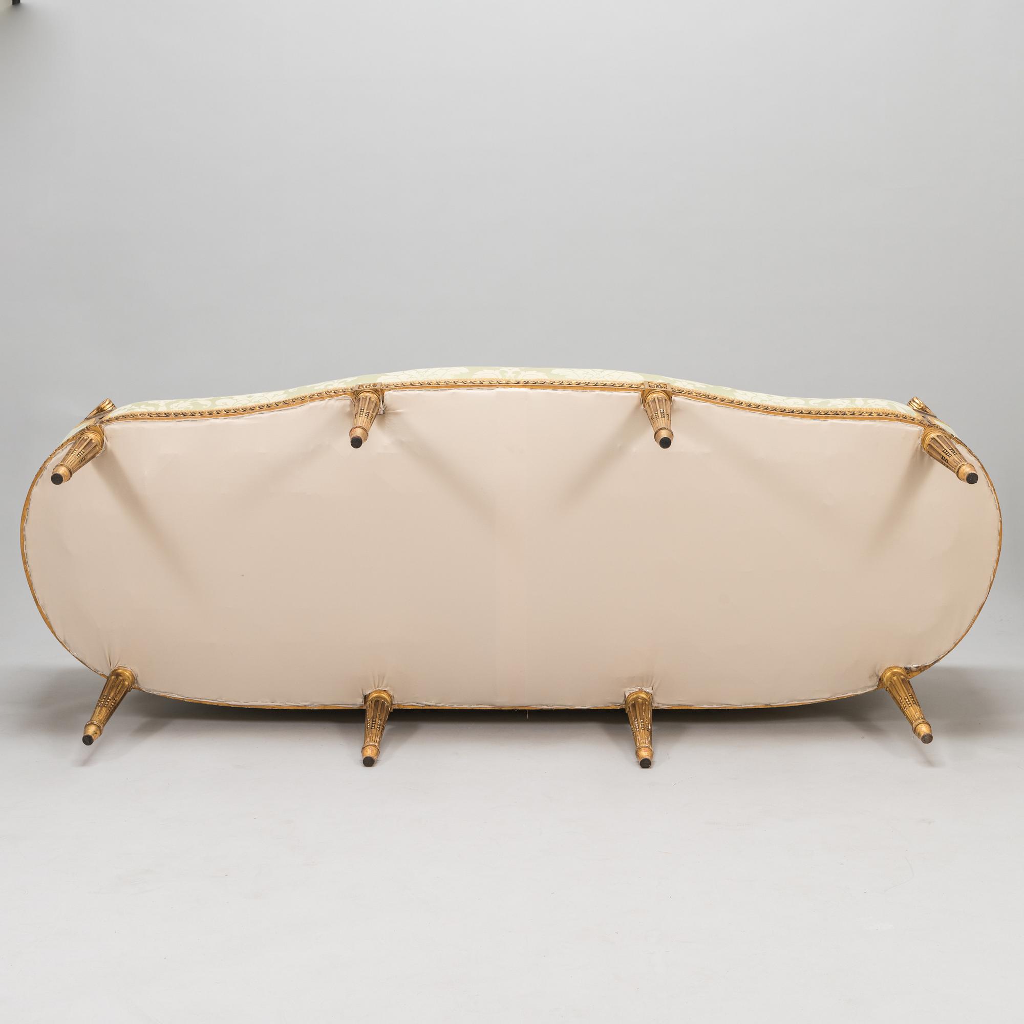SOFFA, gustaviansk stil, 1900-talets början.
