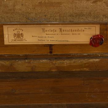 HENDRIK ALBERTUS KLEIJN, Olja på duk, signerad och daterad -86.