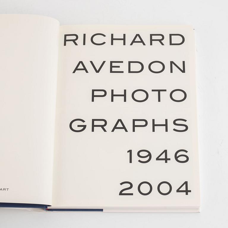 Richard Avedon, photo books, four volumes.