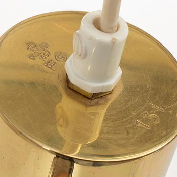 Pierre Forssell, a ceiling lamp/window lamp, model 131, Skultuna, own work shop, 1979.