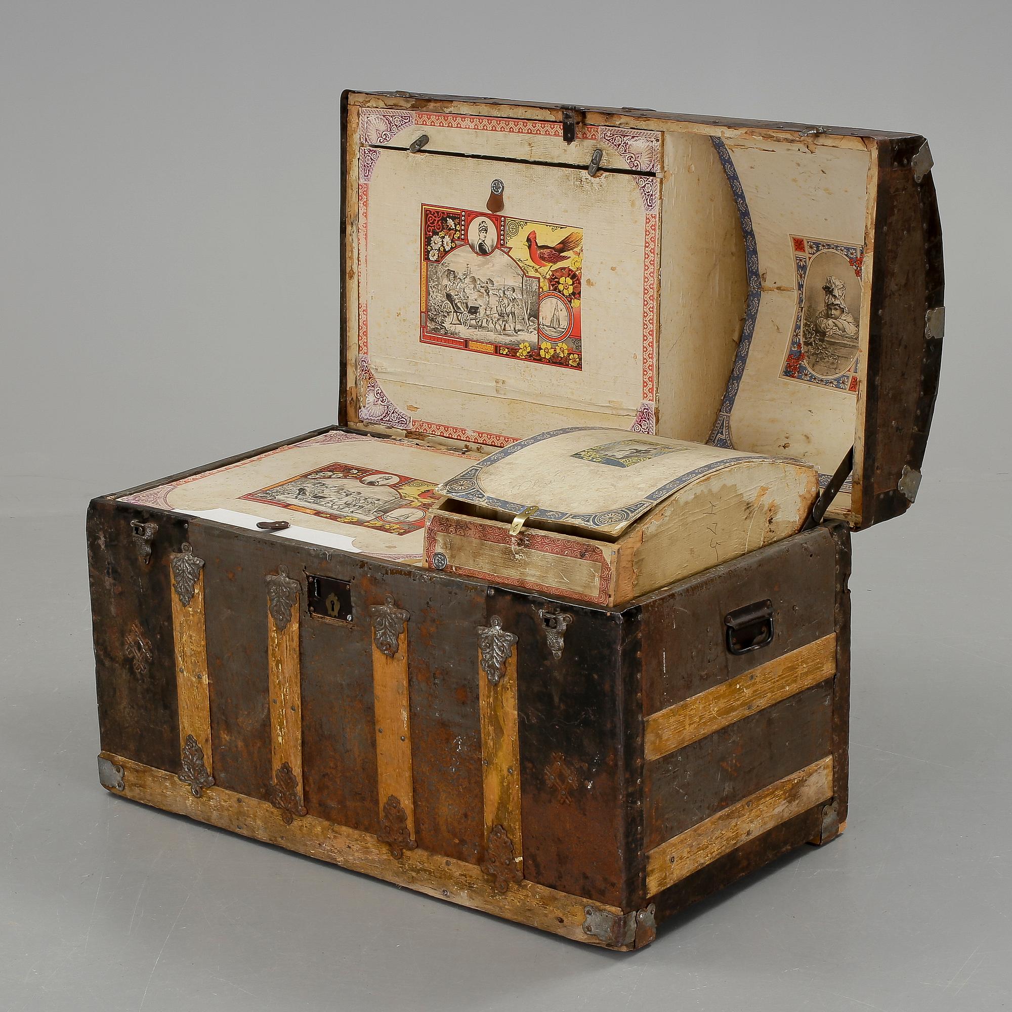 KOFFERT, 1800-talets slut.