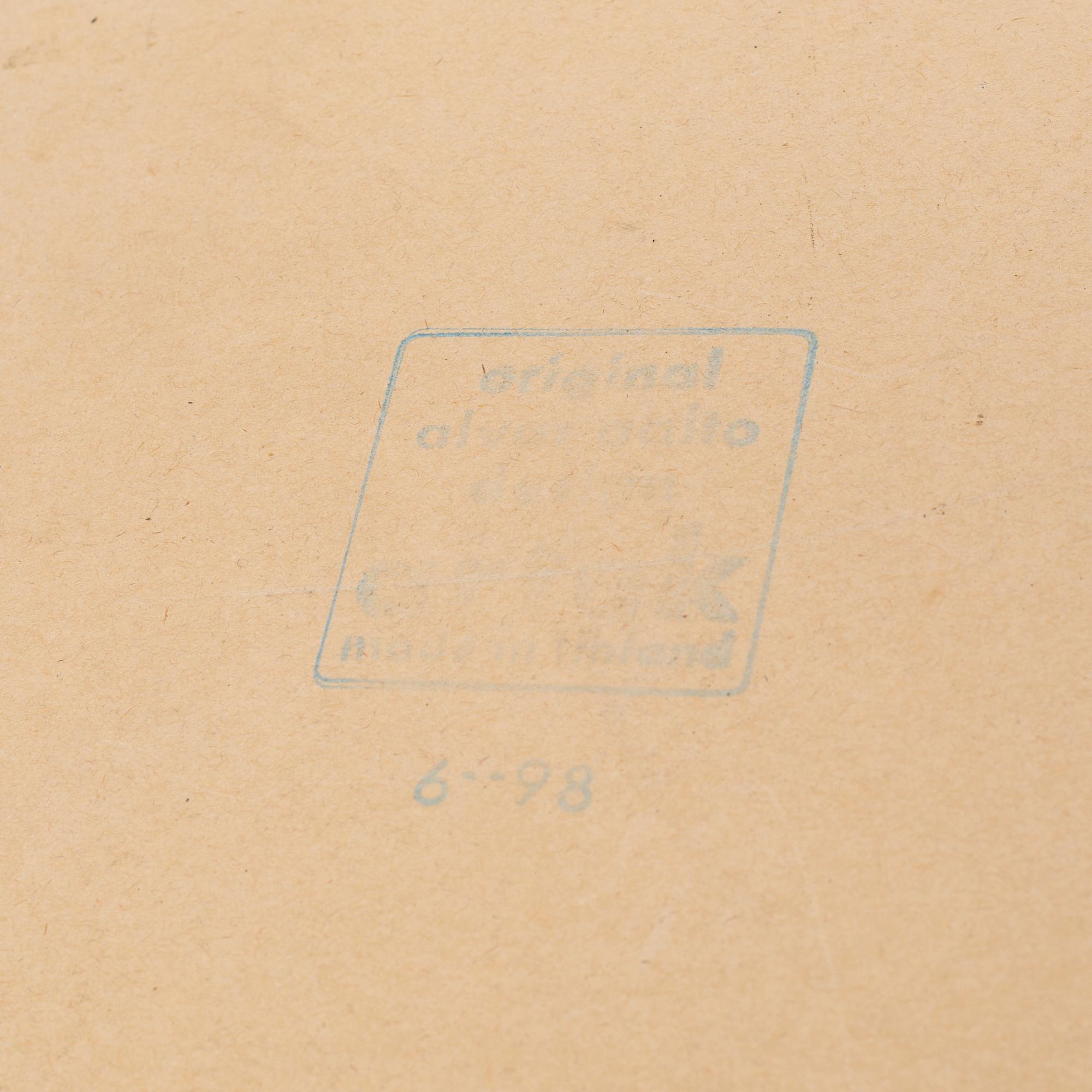 Two ALVAR AALTO tables for Artek, second half of the 20th century.