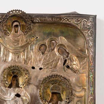 IKON I KIOTA, S:t Petersburg  daterad 1877, Ryssland.