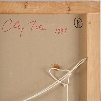 Clay Ketter, "First Painting for Crying (T.P. alb. 9 C. - 1'99)".