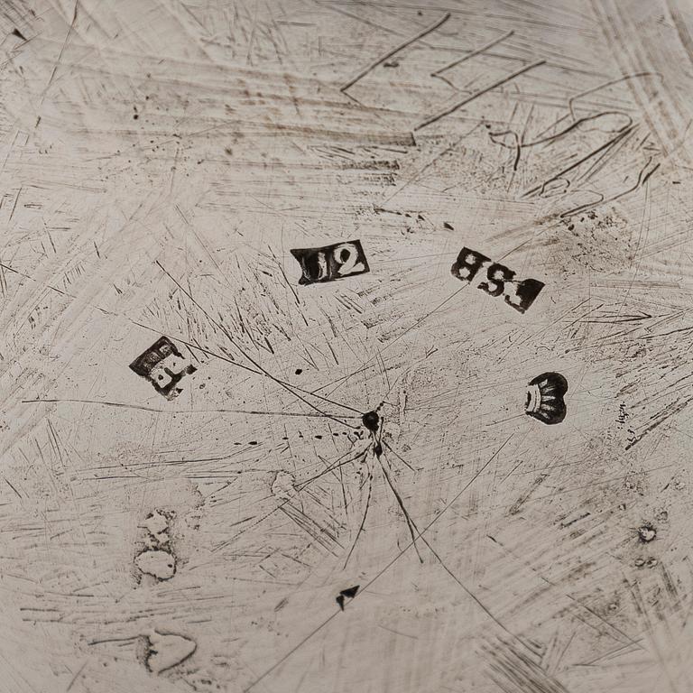 Fromholt Strandberg, bägare/ vas, silver, Uleåborg 1853.