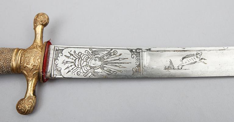 HIRSCHFÄNGER, 1800-tal.