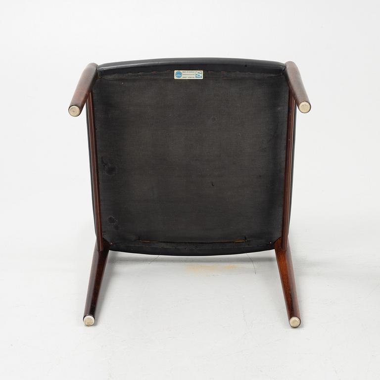 Arne Vodder, stolar, 4 st, Sibast Furniture, Danmark, 1960-tal.