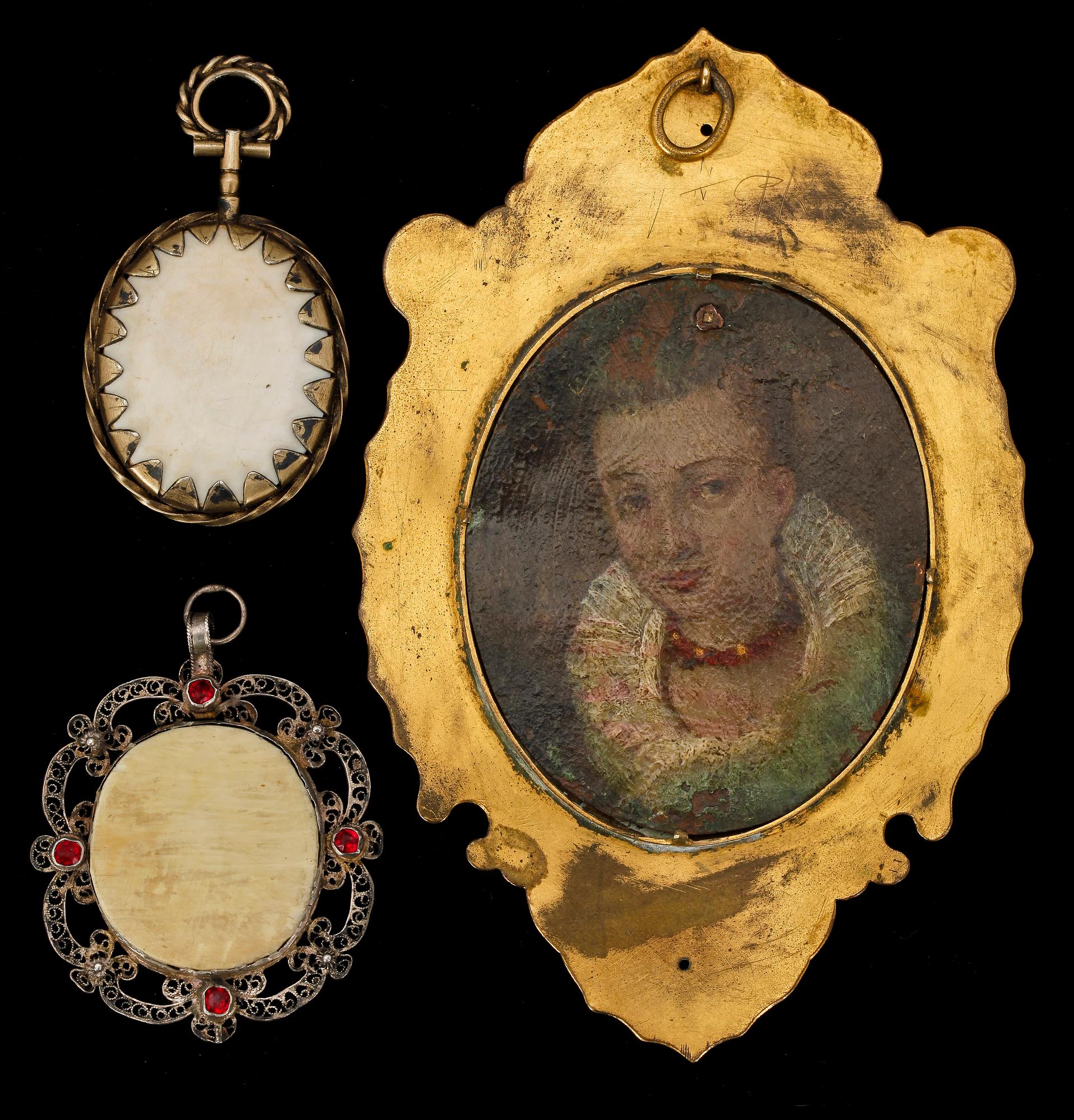 MINIATYRER, 8 st, 1800-tal.