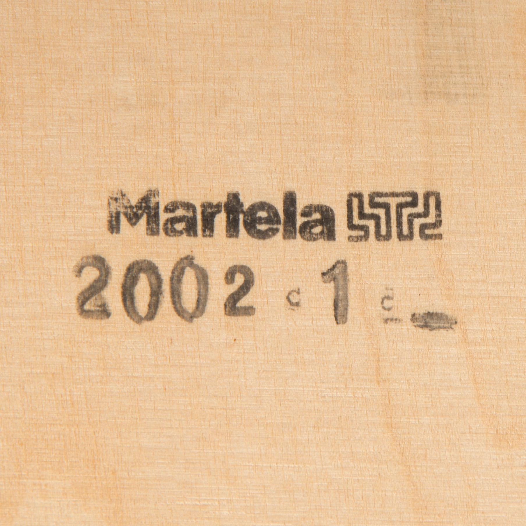 TIMO SAARNIO, NOJATUOLEJA, 3 KPL, "Intimo", Martela. Malli suunniteltu 1989.