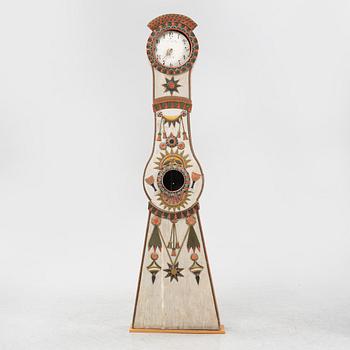 Longcase clock,  so-called Ångermanland bride,  Early 19th century.