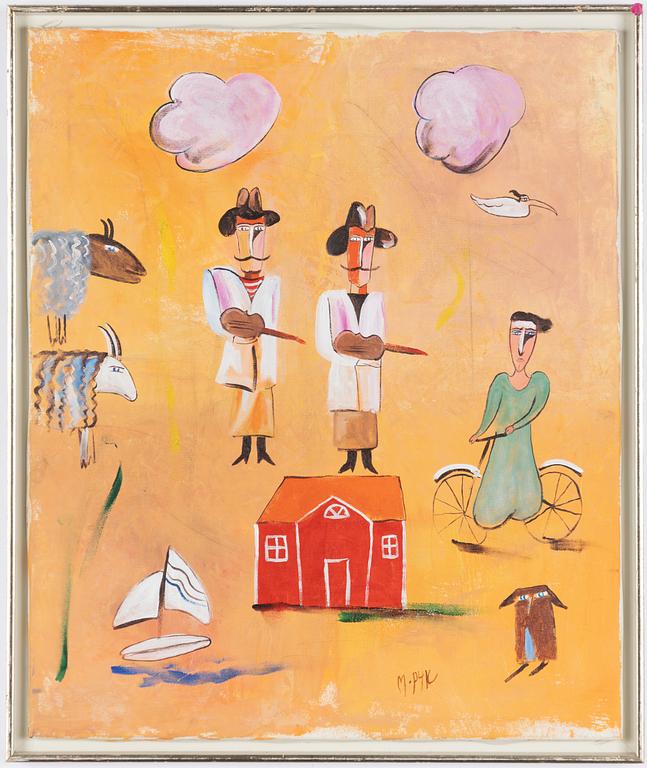 Madeleine Pyk, Figurscen.