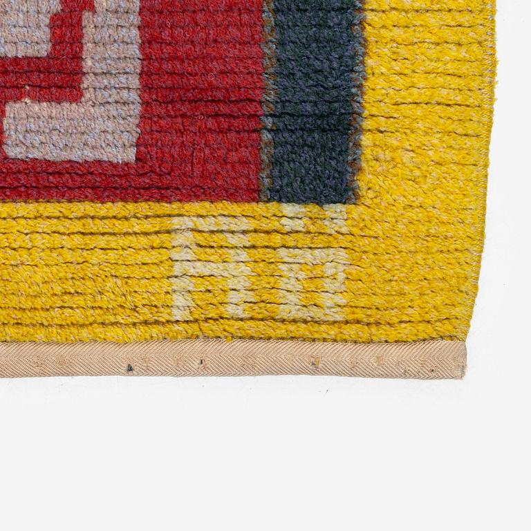 Agda Österberg, a knotted pile carpet, c. 354 x 245 cm, signed AÖ.