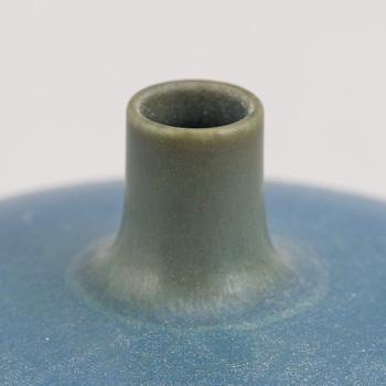 Four miniature vases and bowl by Berndt Friberg, Gustavsberg, 1958-1972.