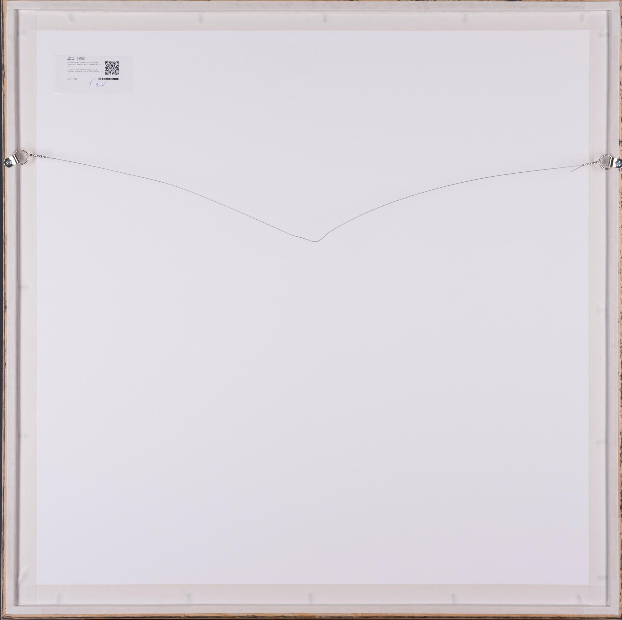 LARS-GUNNAR NORDSTRÖM, serigrafi, signerad, daterad 90 och numrerad 19/100.