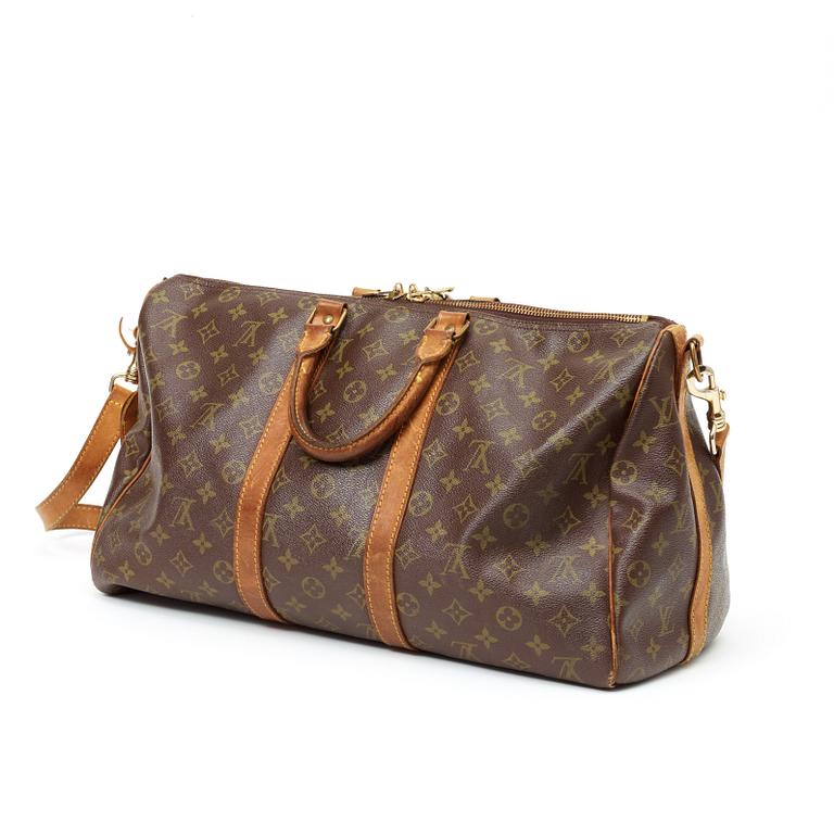 A 1985 monogram canvas bag by Louis Vuitton,