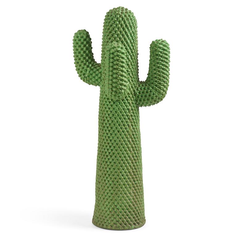 Guido Drocco & Franco Mello, klädhängare/skulptur, "Cactus", ed. 298/2000, Gufram, Itailien, 1986.