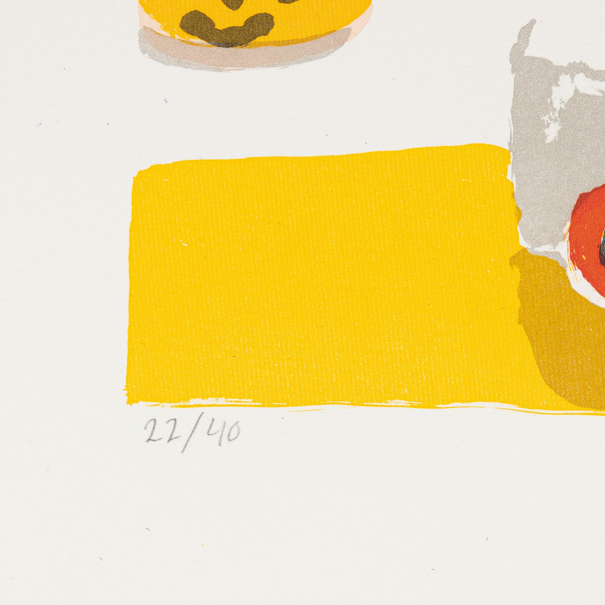 Karin Mamma Andersson, lithograph in colours, signed 22/40.