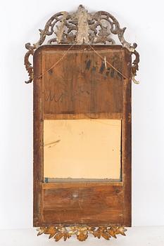 A mirror, late 19th Century.